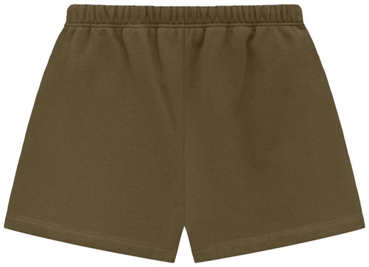 Fear of God Essentials Fleece Soccer Short Olive