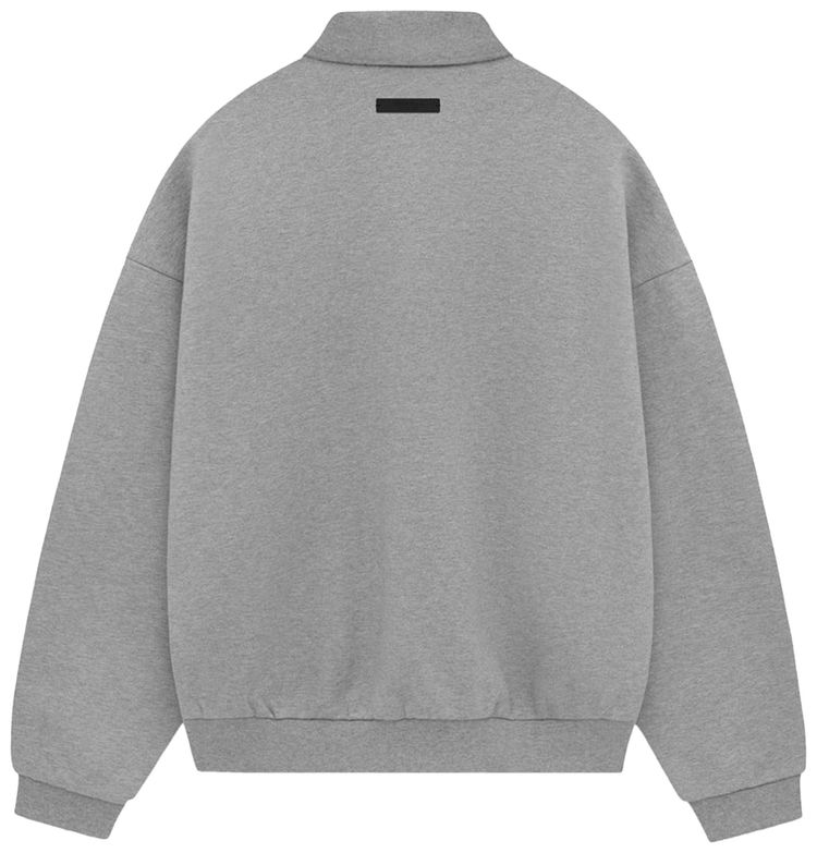 Fear of God Essentials Fleece Polo Dark Heather