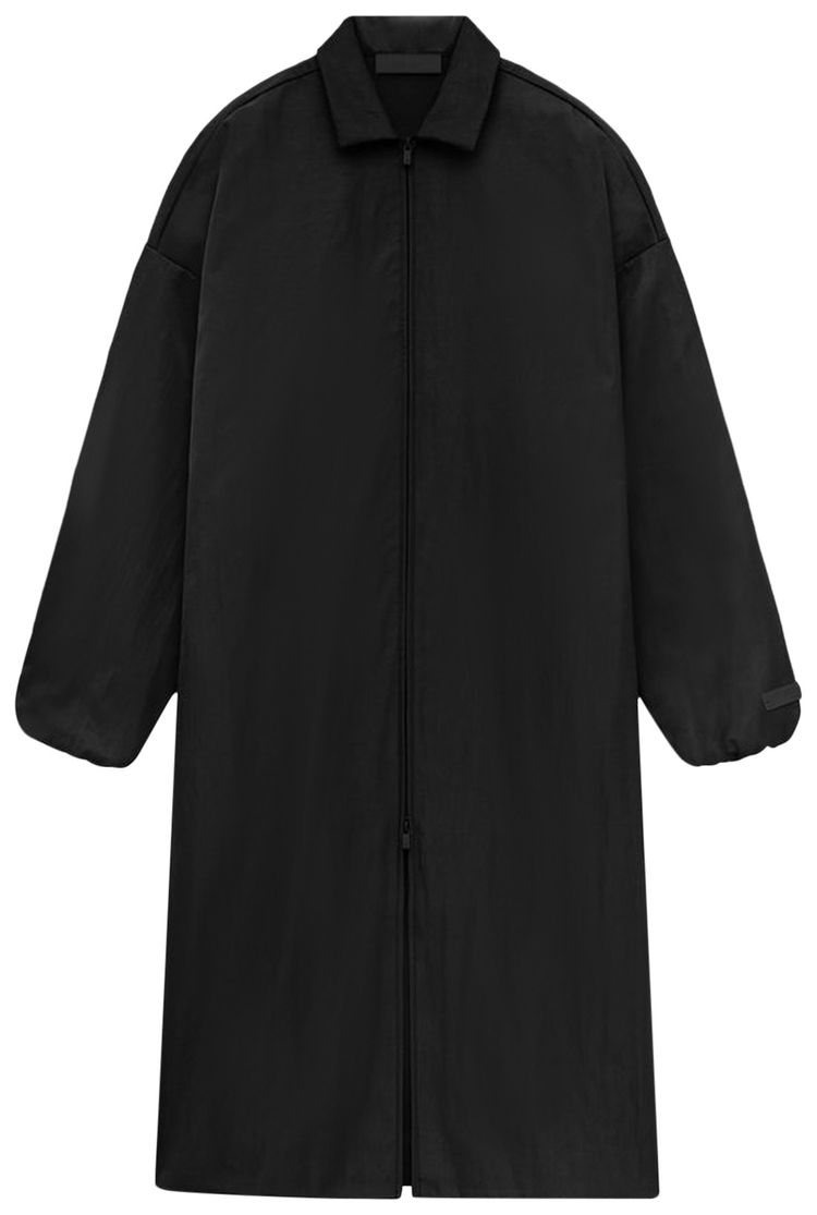 Fear of God Essentials Textured Nylon Trench Black