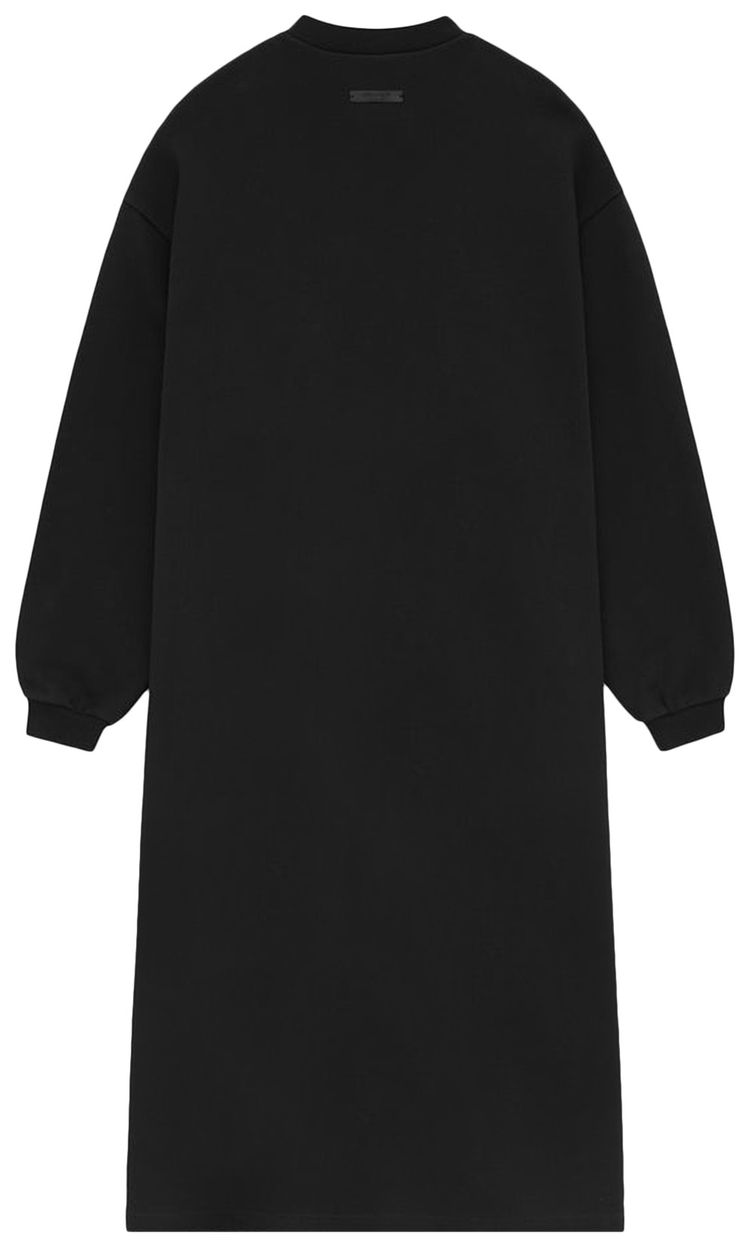 Fear of God Essentials Fleece Crewneck Dress Black
