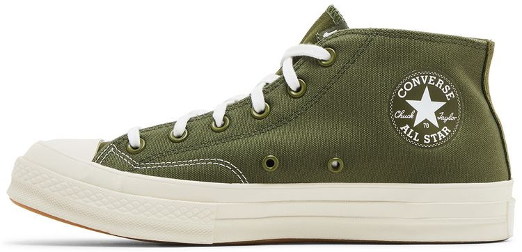 Undefeated x Converse Chuck 70 Mid Chive Parchment