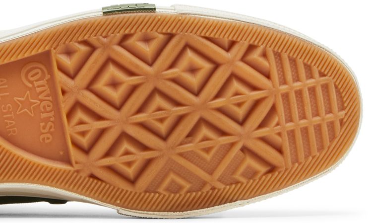 Undefeated x Converse Chuck 70 Mid Chive Parchment