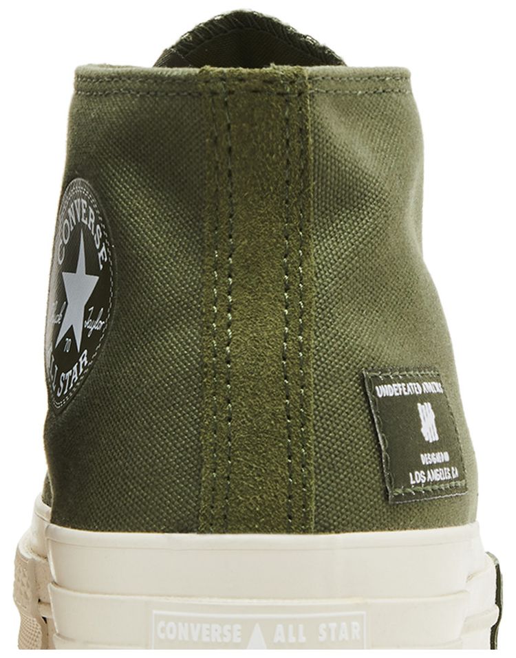 Undefeated x Converse Chuck 70 Mid Chive Parchment