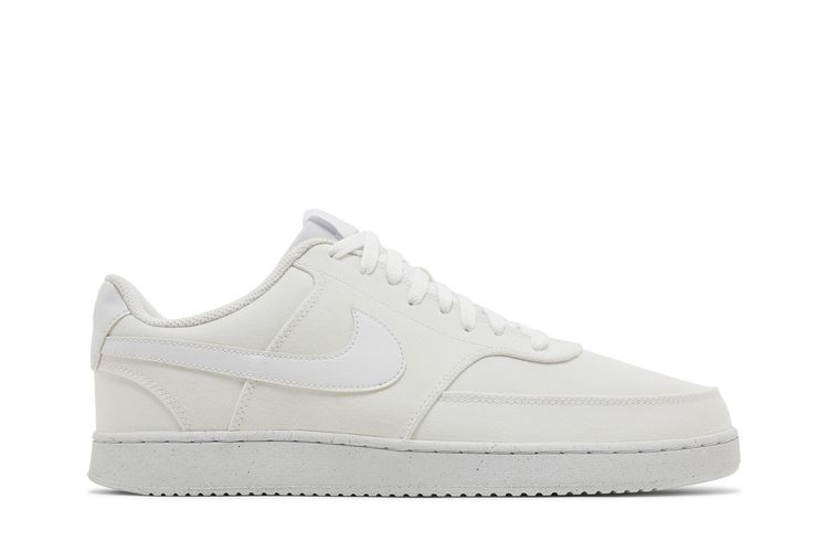 Buy Nike Court Vision Low Canvas Next Nature #39 Triple White #39 DJ6260