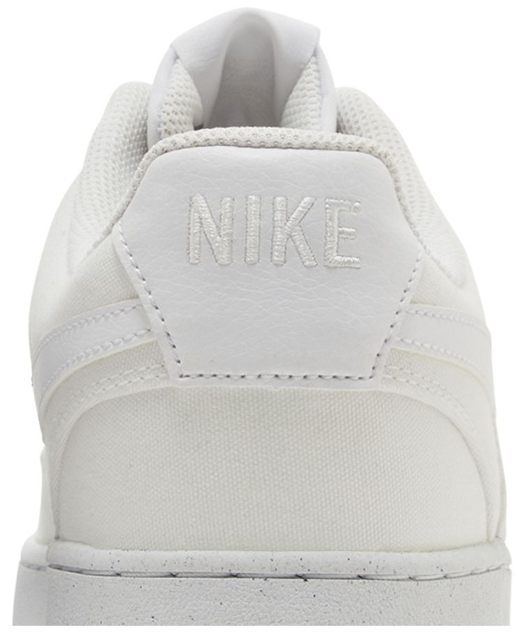 Nike Court Vision Low Canvas Next Nature Triple White