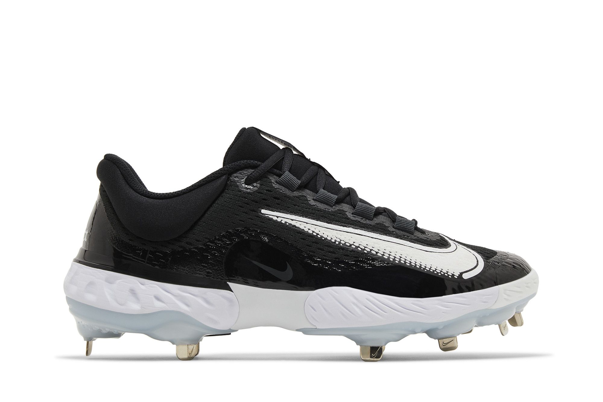 Buy Nike Alpha Huarache Elite 4 Low 'Black White' - DJ6521 001 | GOAT
