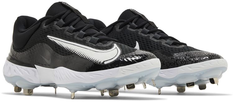 Nike Alpha Huarache Elite 4 Low Black White