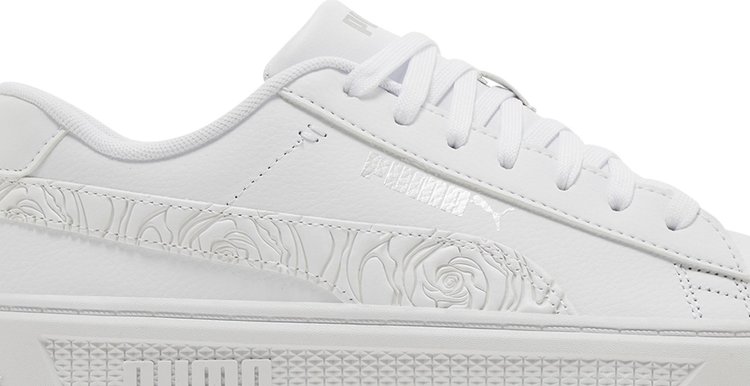 Wmns Smash Platform v3 White Silver Rose