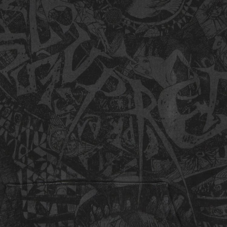 Supreme Liberty Hooded Sweatshirt Washed Black