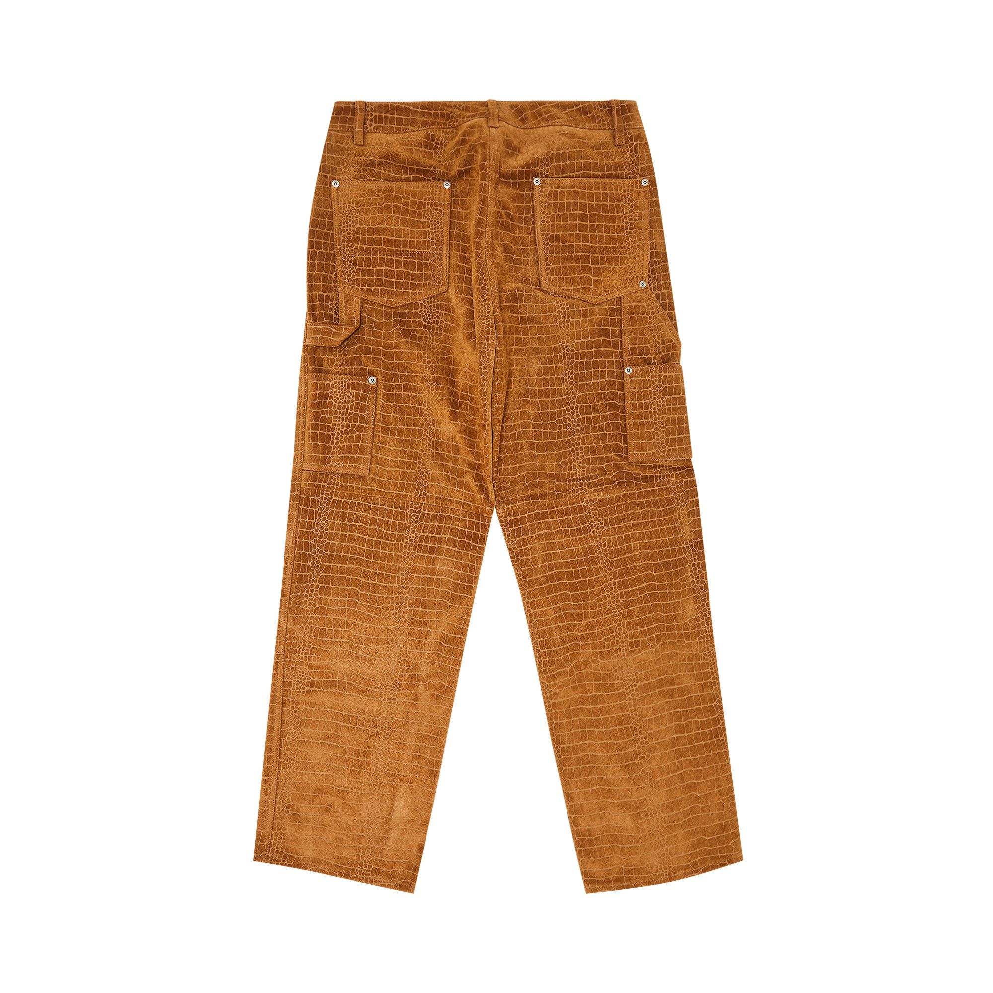 Buy Supreme Suede Double Knee Painter Pant 'Croc' - FW24P34