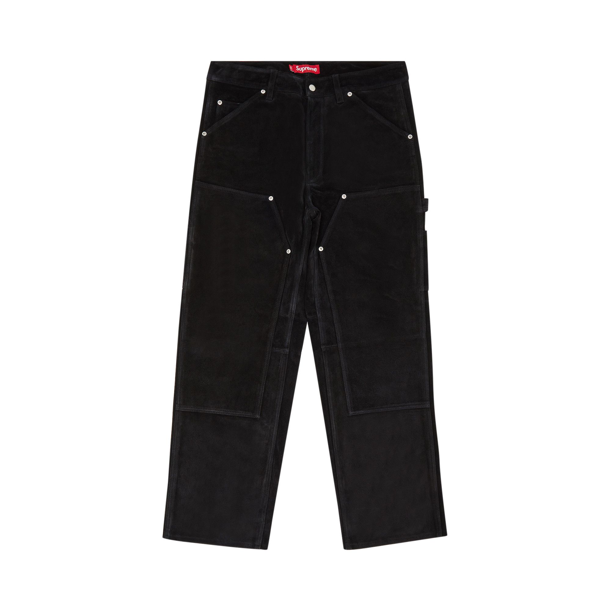 Worn Double Knee Painter Pant 黒 Supreme Worn Double Knee Painter Pant (SS25) - $318