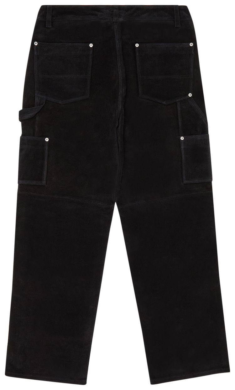 Supreme Suede Double Knee Painter Pant Black