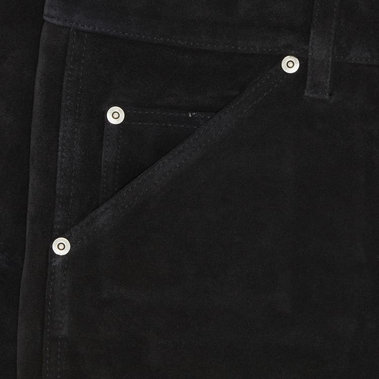 Supreme Suede Double Knee Painter Pant Black