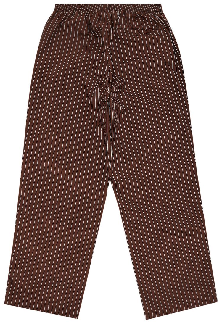 Supreme Reflective Pinstripe Track Pant Brown