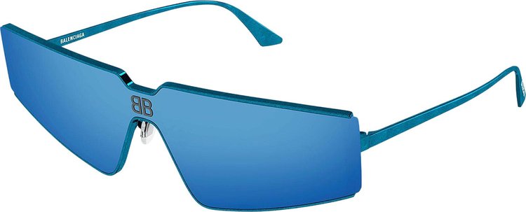 Balenciaga Geometric Sunglasses Light Blue