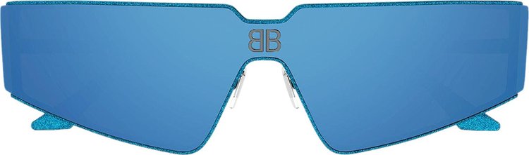 Balenciaga Geometric Sunglasses Light Blue