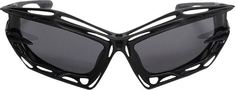 Givenchy Cut Cage Sunglasses Matte BlackSmoke