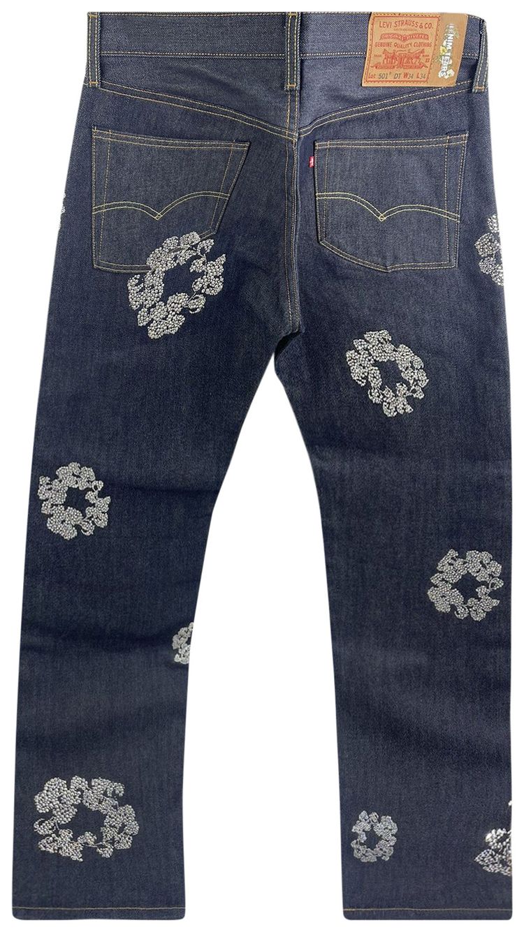 Levis x Denim Tears Crystal Denim Jeans Blue