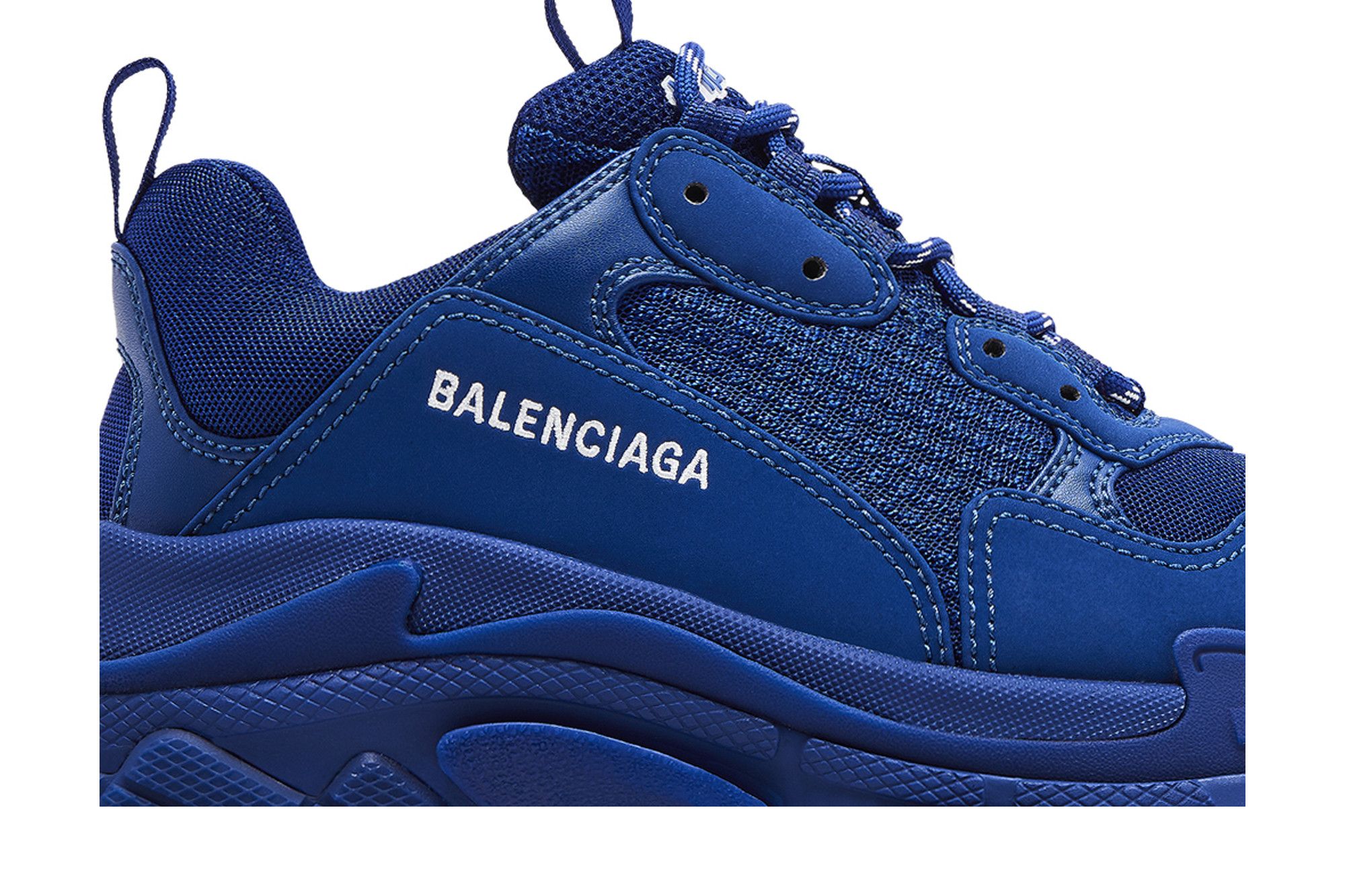Balenciaga triple s navy blue 2025