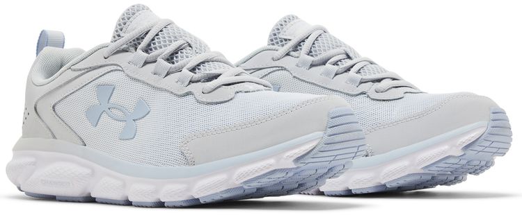 Under Armour Wmns Charged Assert 9 Halo Grey White