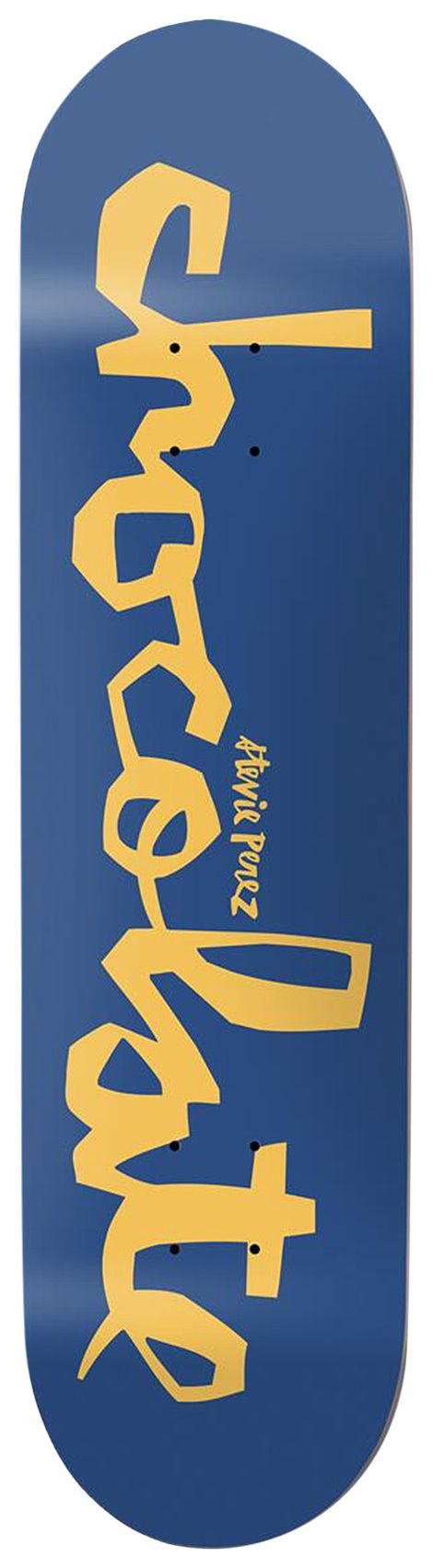 Chocolate Skateboards Perez Pop Secret Original Chunk Deck Blue