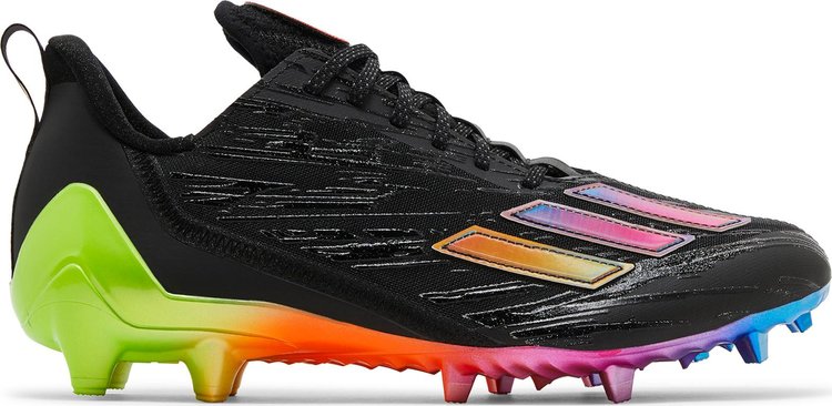 Adizero Cleats Emojis   Core Black