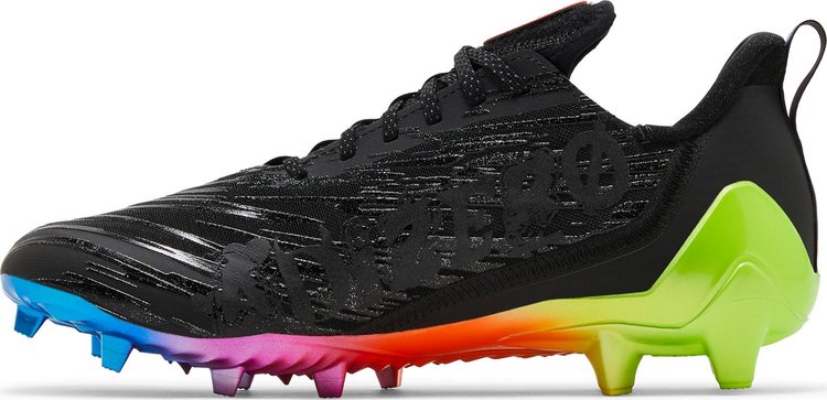 Adizero Cleats Emojis   Core Black