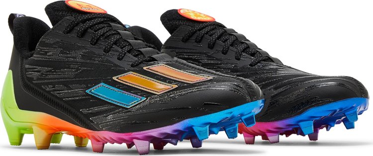 Adizero Cleats Emojis   Core Black