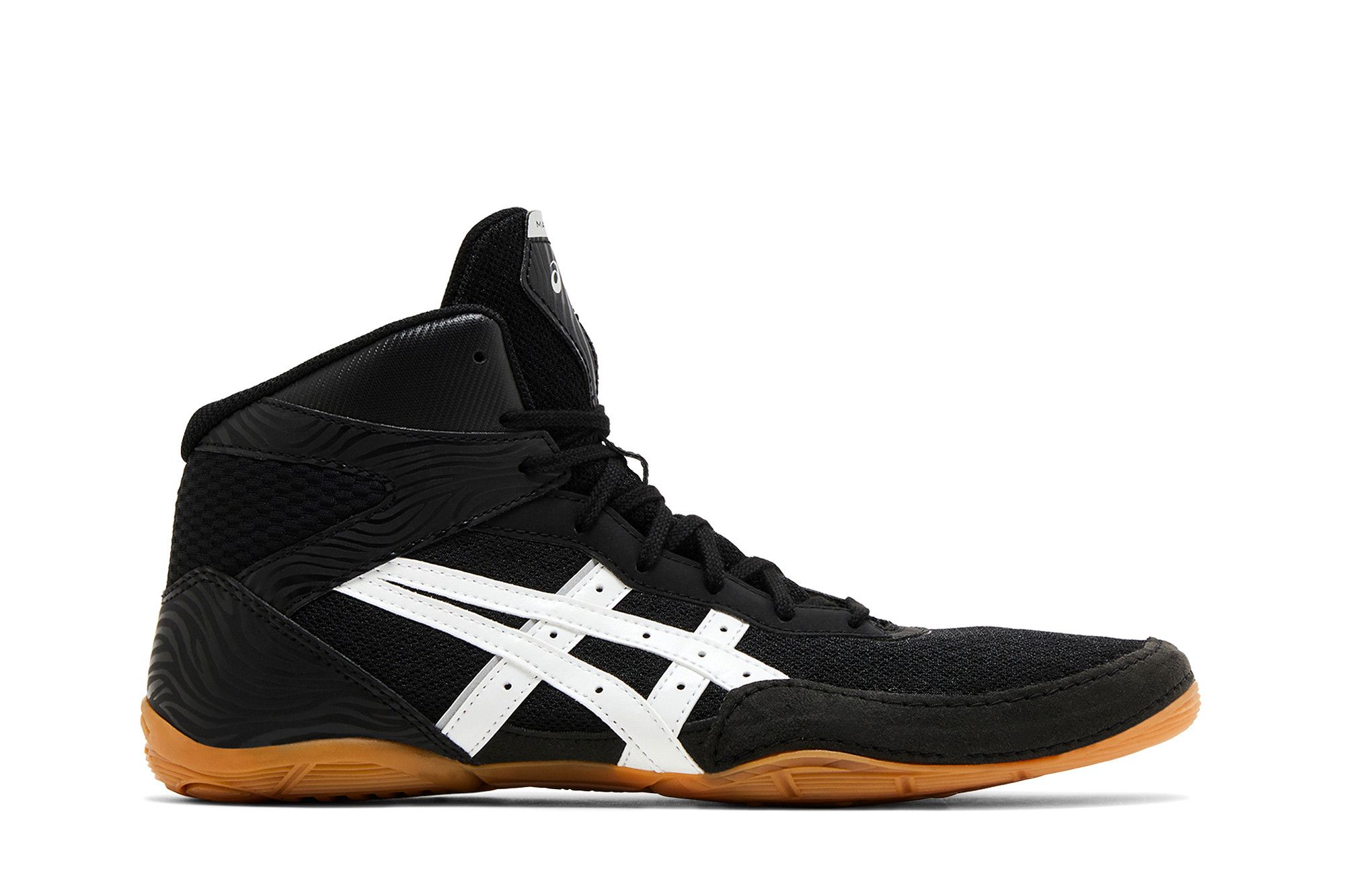ASICS WRESTLING メンズシューズ ブラック/ホワイト Asics Wrestling Shoes EX-EO 1083A001 Black x Black x White x White