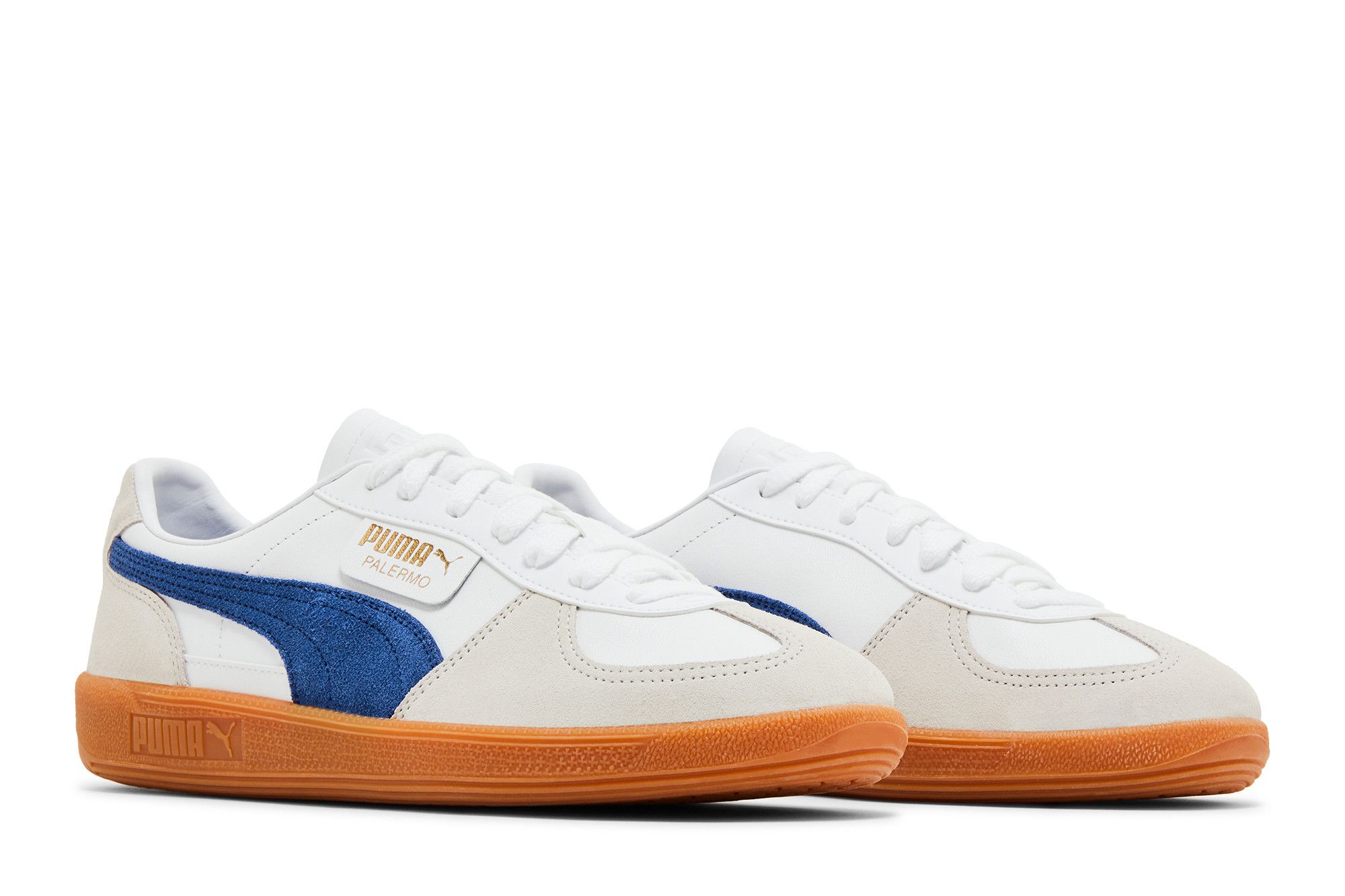 Buy Puma Palermo Leather 'White Clyde Royal Gum' - 396464 06 | GOAT
