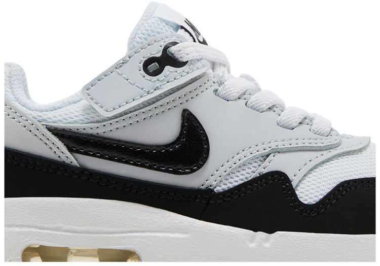 Nike Air Max 1 EasyOn PS Pure Platinum Black