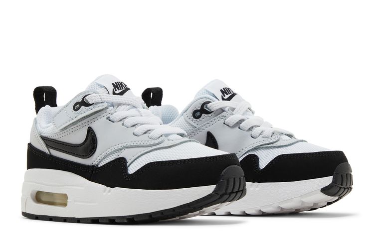 Nike Air Max 1 EasyOn PS Pure Platinum Black