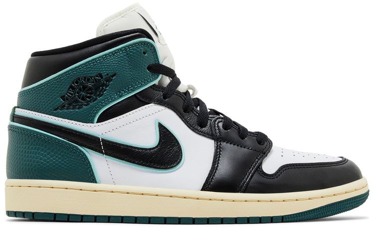 Wmns Air Jordan 1 Mid Oxidized Green