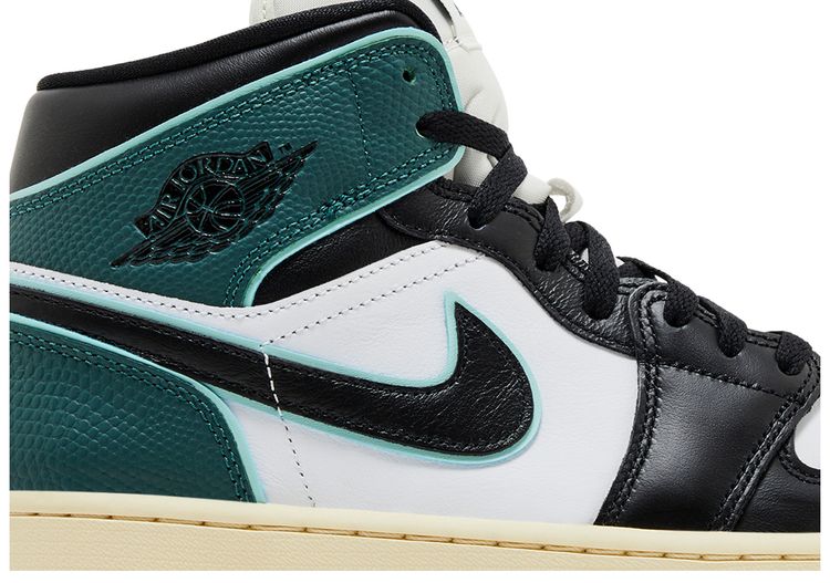 Wmns Air Jordan 1 Mid Oxidized Green