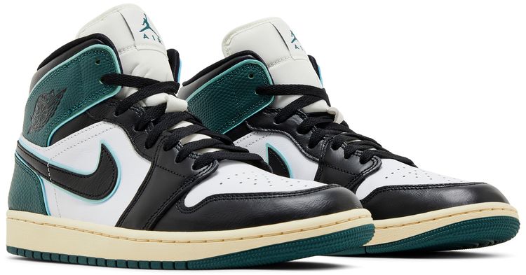 Wmns Air Jordan 1 Mid Oxidized Green