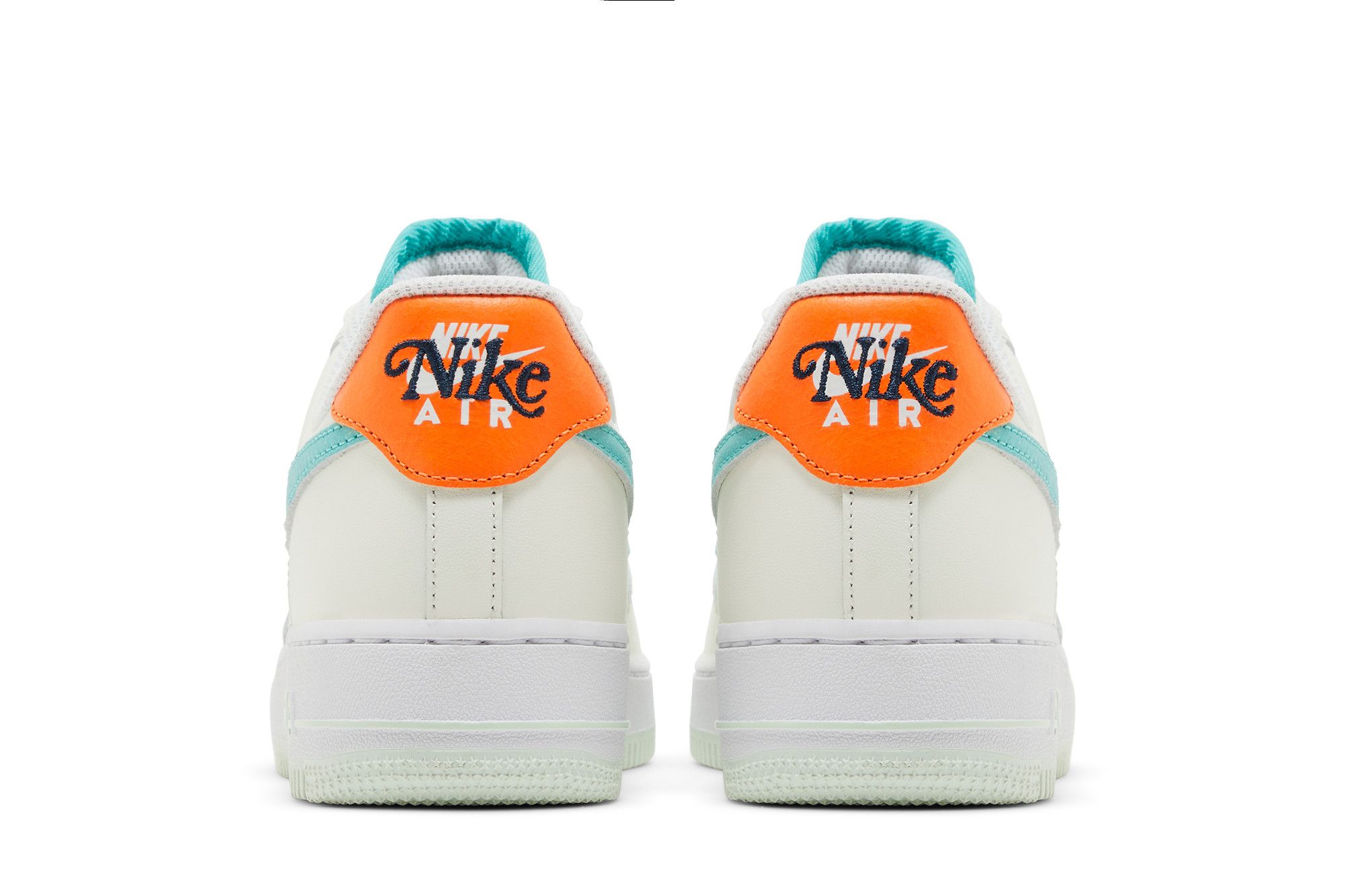 nike air force white aqua clay