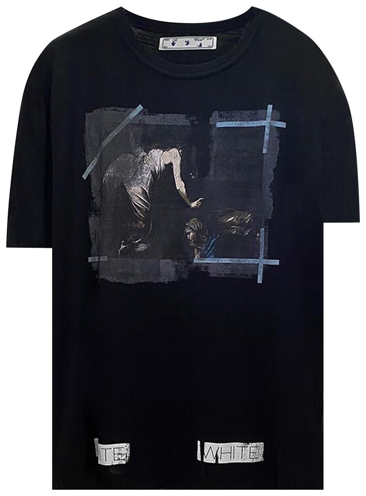 Off White Caravaggio T Shirt Black