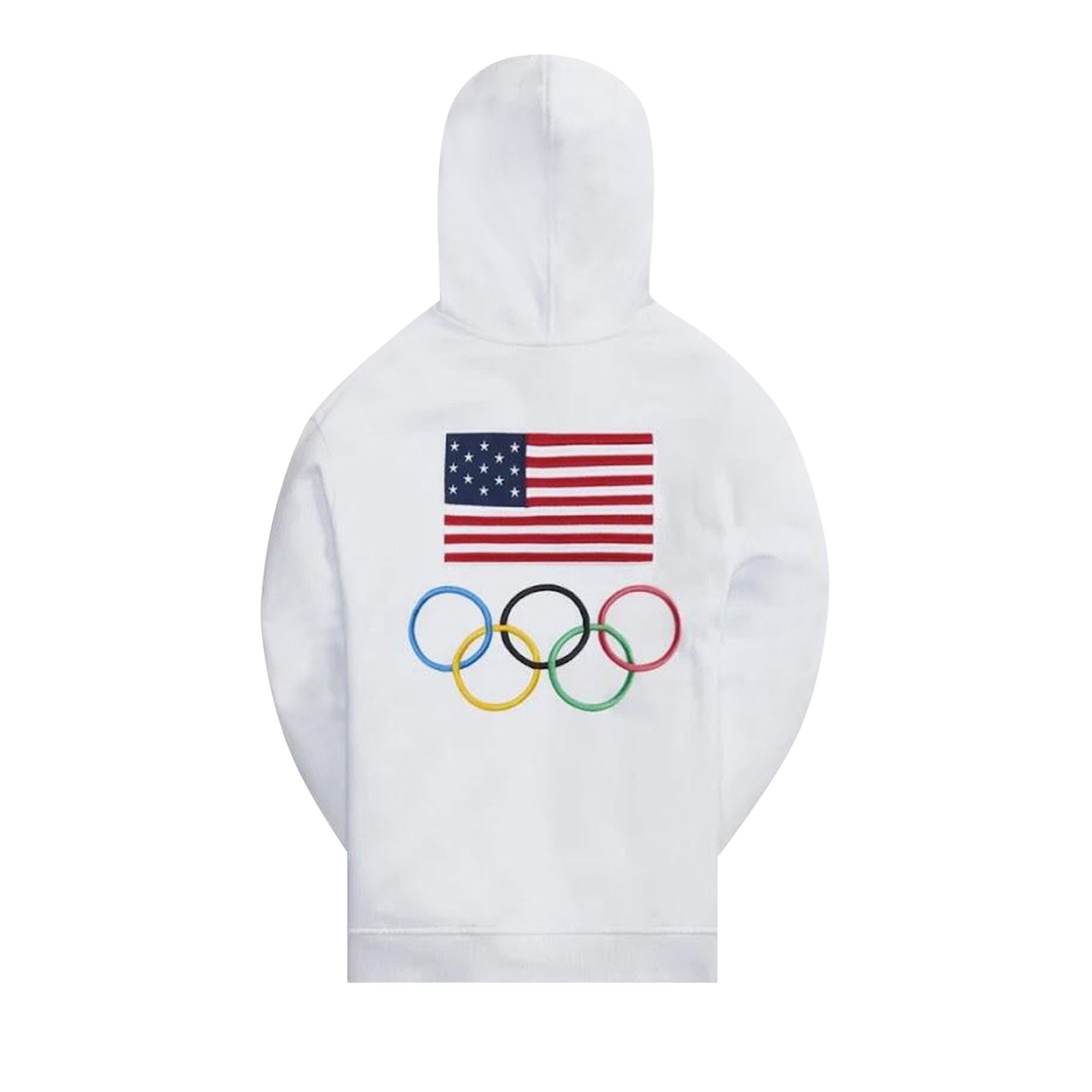 【公式ショップ】 Buy Kith For Team USA Flag Williams III Hoodie 'White トップス