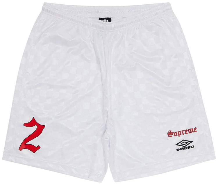 Supreme x Umbro Soccer Short White
