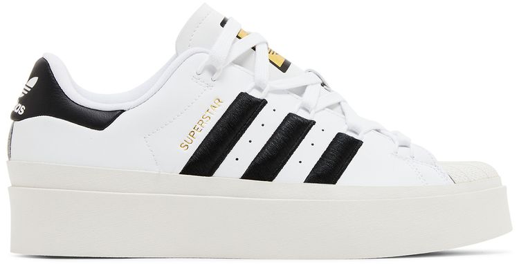 Wmns Superstar Bonega White Black Gold Metallic