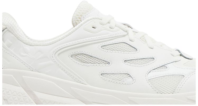 HOKA Clifton L White Gum