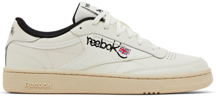 Reebok Club C 85 Graffiti Pack   Chalk Paper White