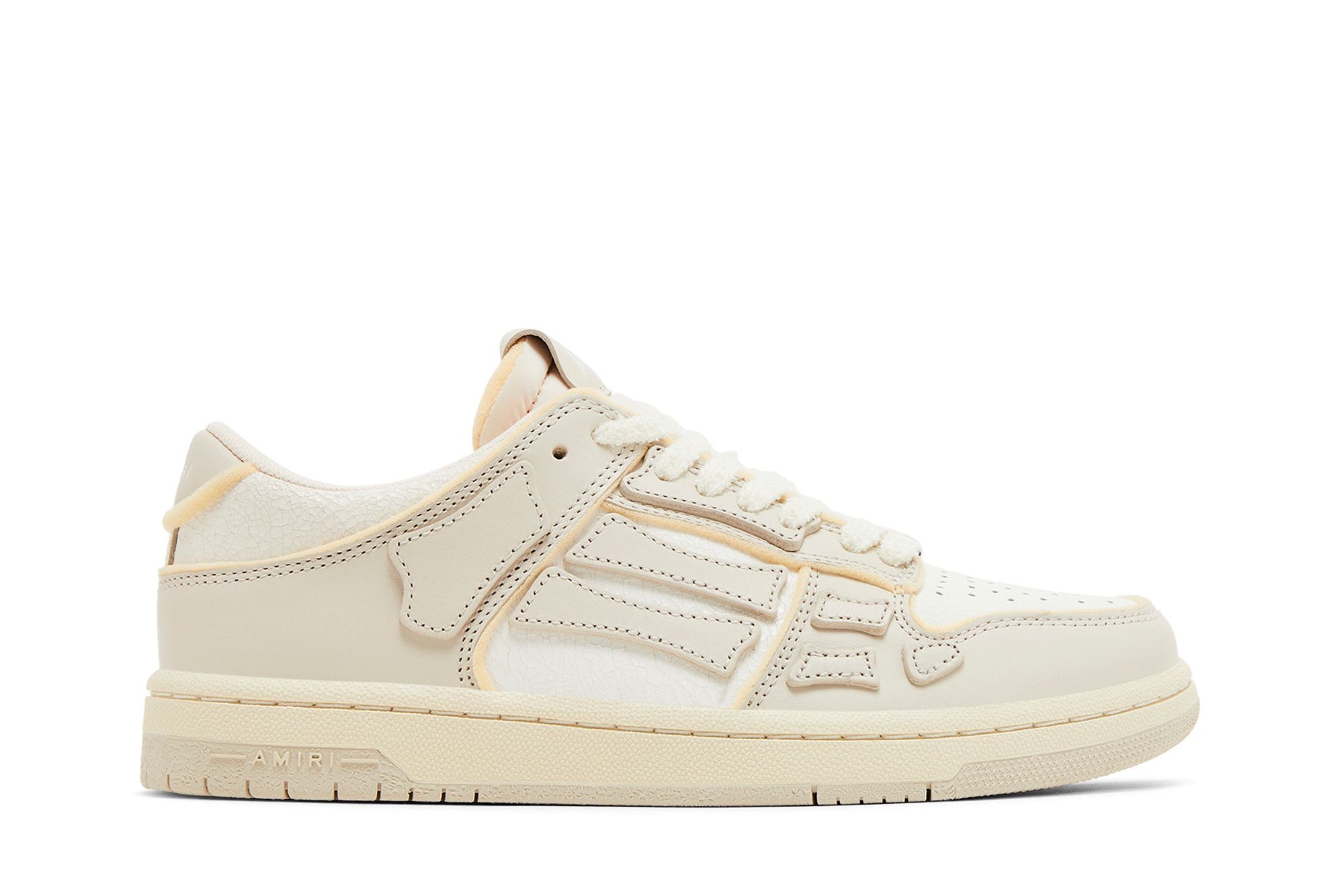 【AMIRI】女性 COLLEGIATE SKEL TOP LOW スニーカー Buy Amiri Wmns Skel Top Low 'Collegiate - Birch White