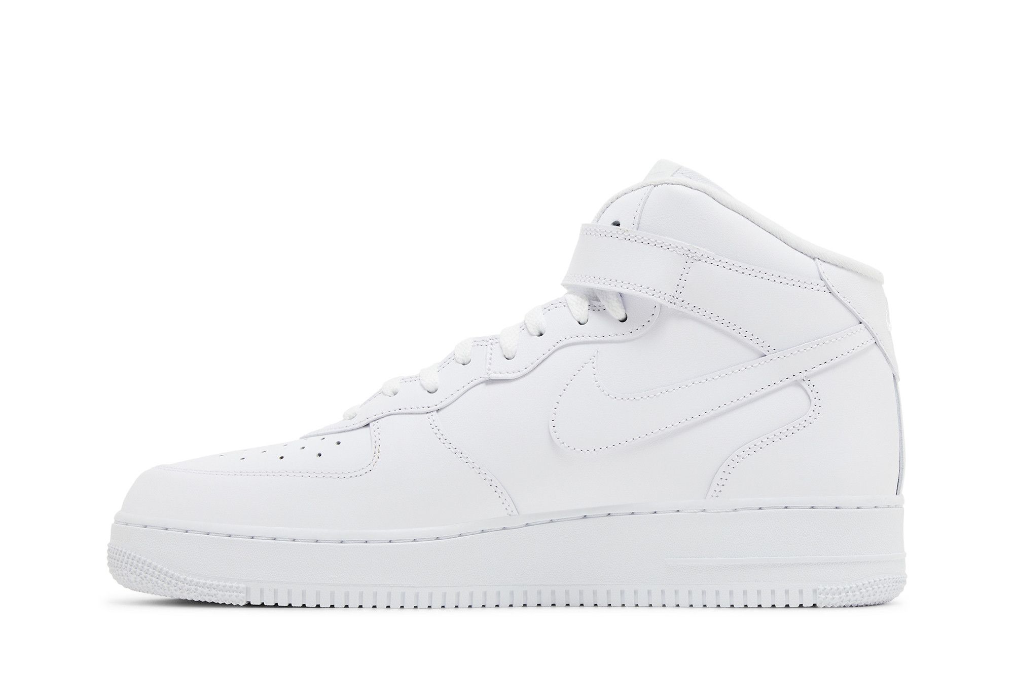 Buy Supreme x Air Force 1 Mid 'Box Logo - Triple White' - FZ8784 100 | GOAT