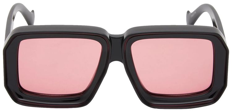 Loewe Acetate Sunglasses Shiny BlackViolet