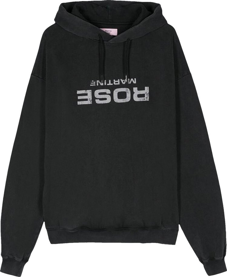 Martine Rose Classic Hoodie Black WashedRose