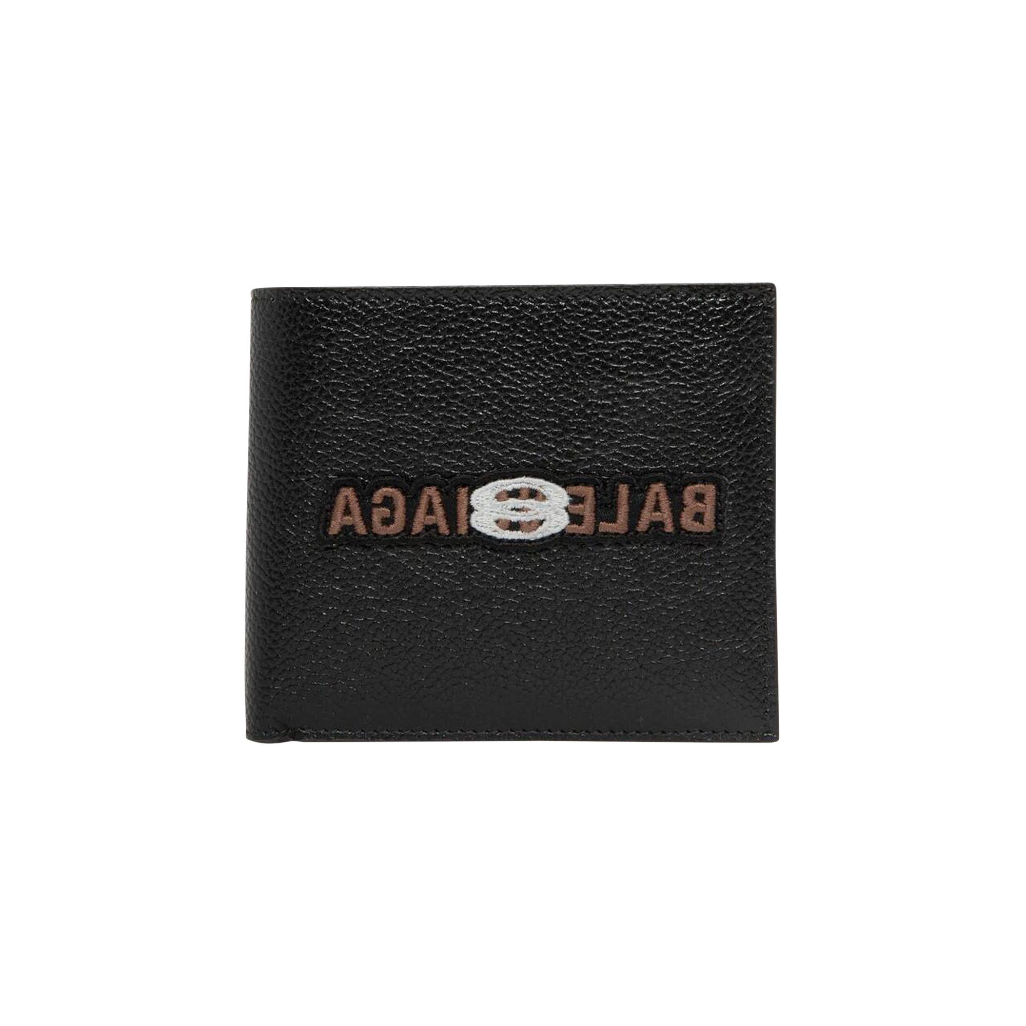 Buy Balenciaga Cash Square Fold Wallet Black 594549 2AA93 1000 GOAT CA