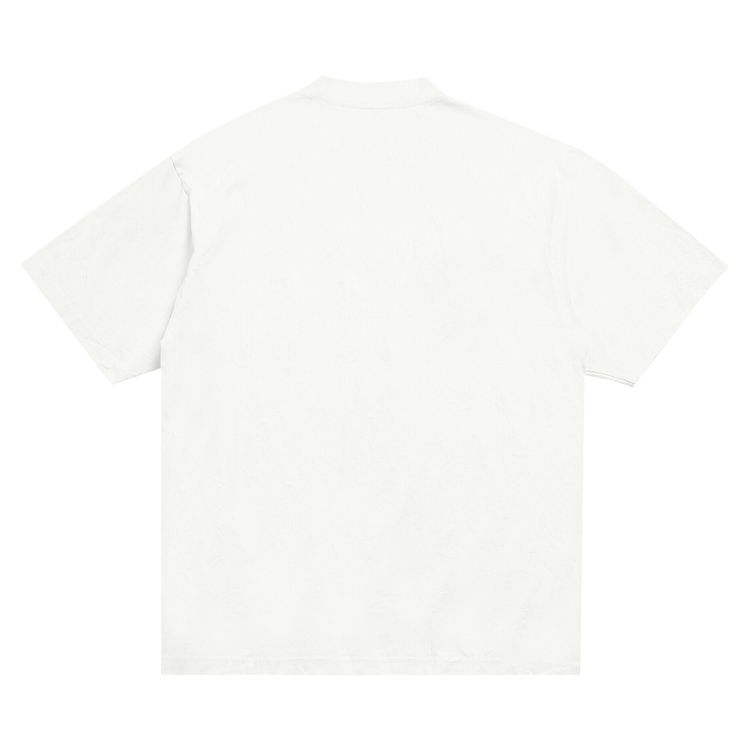 Balenciaga Medium Fit T Shirt Dirty WhiteBlue