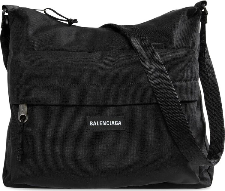 Balenciaga Recycled Casual Nylon Bag Black