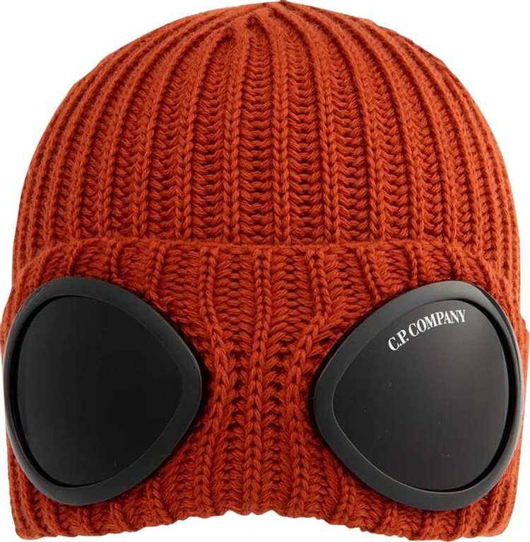 CP Company Goggle Beanie Bombay Brown